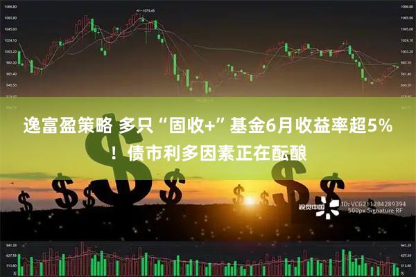 逸富盈策略 多只“固收+”基金6月收益率超5%！债市利多因素正在酝酿